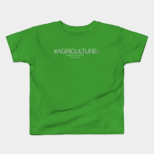 Agriculture - Humanity's Greatest Mistake - White Kids T-Shirt